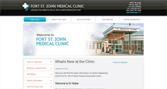 Desktop Screenshot of fsjmedicalclinic.com